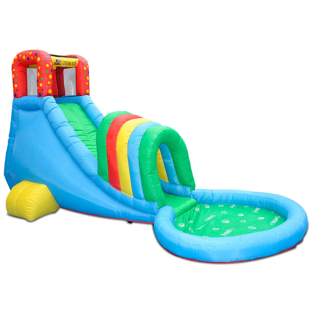 Lifespan Kids Oasis Slide & Splash Inflatable