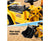 Keezi Ride On Car Toys Kids Excavator Bulldozer Sandpit Digger Car Pretend Play