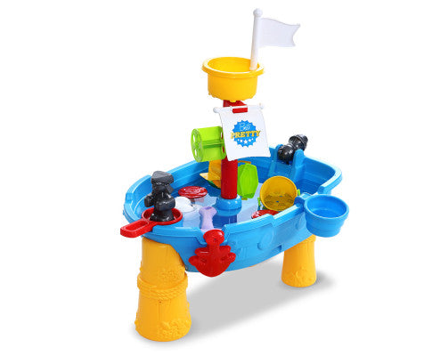 Keezi Kids Sandpit Pretend Play Set Outdoor Toys Water Table Activity Play Set