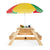 Picnic Table with Umbrella (Natural) by Plum Play