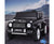 Rigo Kids Ride On Car Mercedes-Benz AMG G63 Replica 12V 60W - Black with Free Customized Plates