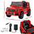 Kids Electric Ride On Car Mercedes-Benz Licensed AMG G63 Toy Cars Remote Red with Free Customized Plates