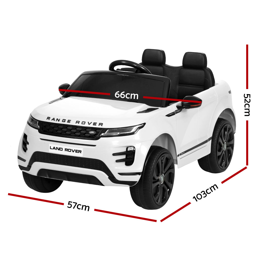 Land rover electric store toy car