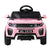 Rigo Kids Electric Ride On Car Range Rover-inspired Toy Cars Remote 12V Pink with Free Customized Plates