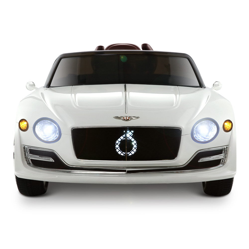 Bentley Style XP12 Electric Toy Car - White - Baby & Kids / Cars - Kids Toys Warehouse - kidstoyswarehouse