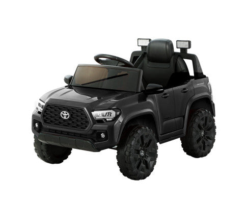 Kids Electric Ride On Car Toyota Tacoma Off Road Jeep Toy Cars Remote 12V Black