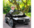 Rigo Kids Electric Ride On Car Maserati-inspried Toy Cars Remote 12V Black with Free Customized Plates