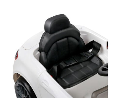 Rigo Kids Electric Ride On Car Maserati-inspried Toy Cars Remote 12V White with Free Customised Plates