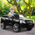 Rigo Kids Ride On Car (Mercedes Benz ML450 Replica) - Black with Free Customized Plate