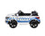 Rigo Kids Ride On Car Patrol Police Electric White