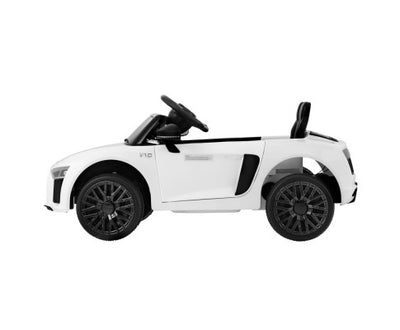 Kids Ride On Car Audi R8 Licensed Sports Electric Toy Cars White