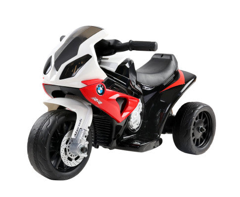 Kids Electric Ride On Car Police Motorcycle Motorbike BMW Licensed S1000RR Red