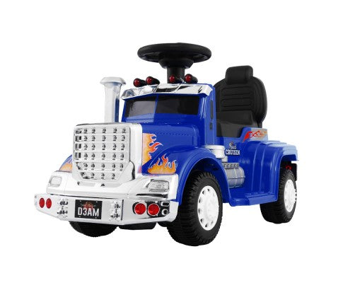 Rigo Kids Electric Ride On Car Truck Motorcycle Motorbike Toy Cars 6V Blue