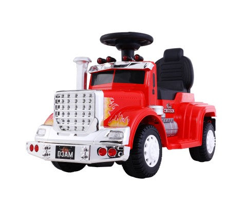 Rigo Kids Electric Ride On Car Truck Motorcycle Motorbike Toy Cars 6V Red