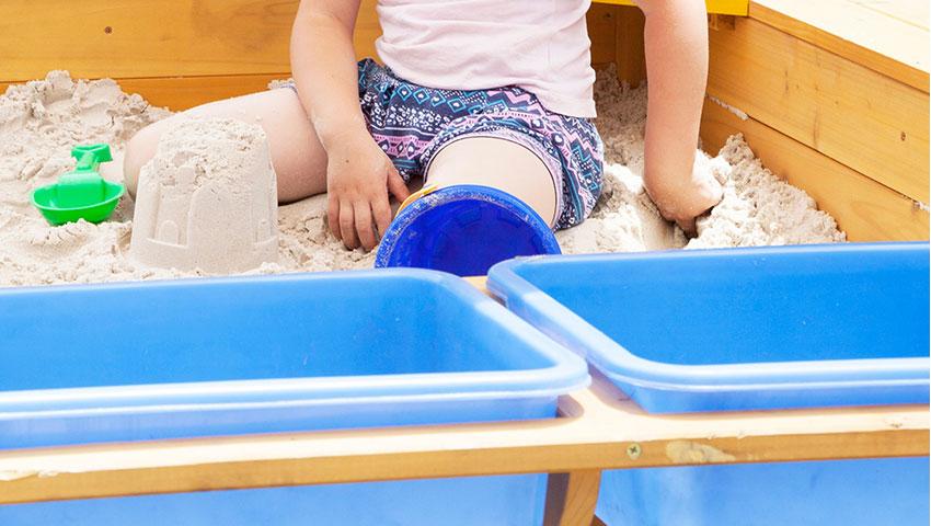 Lifespan Kids Playfort 2 Sandpit with Cover