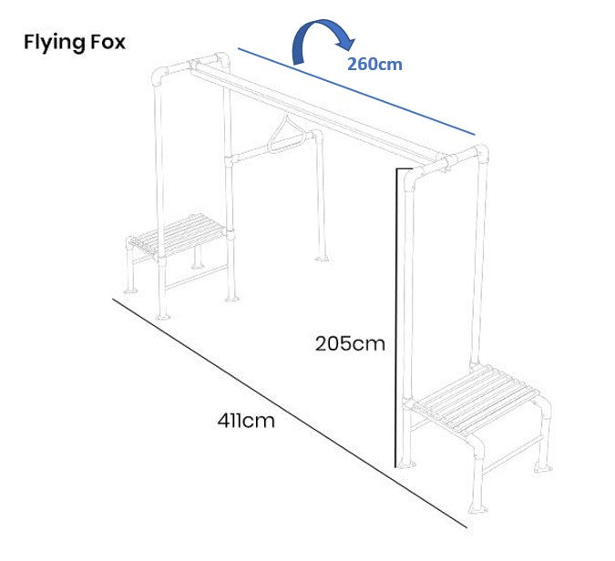 Lifespan Kids Junior Jungle Flying Fox Module