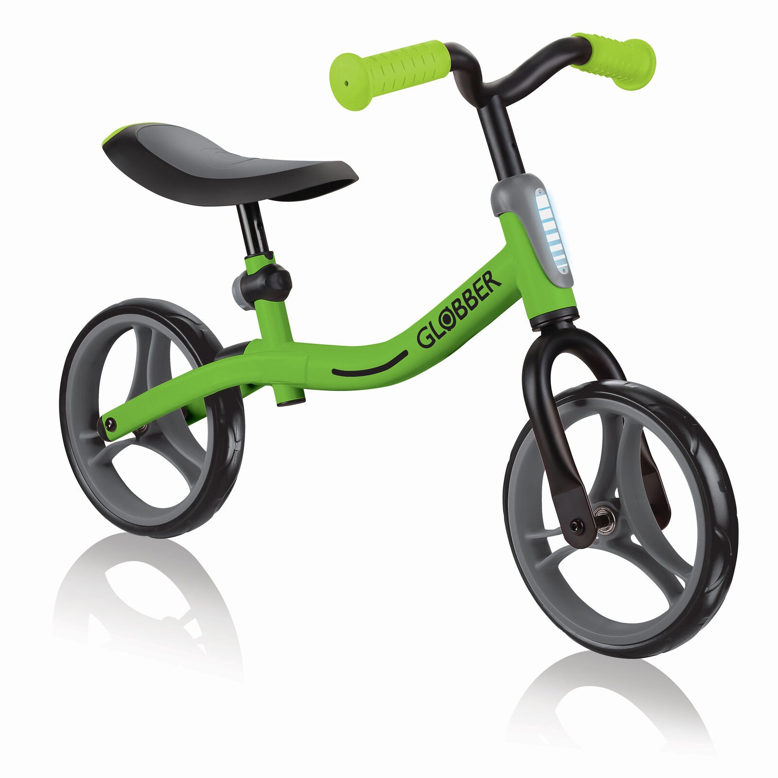 Globber Go Kids Balance Bike Lime Charcoal