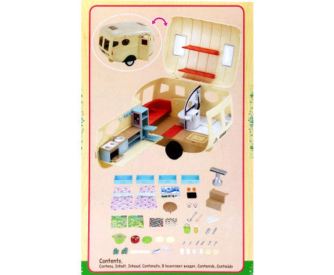 Sylvanian Families Family Cruising Car & Caravan Bundle Pack 5448 5045