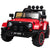 Rovo Kids Ride On Car 4WD JEEP Inspired - Red with Free Customized Plate