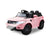 Rovo Kids Ride-On Car 12V - Pink with Free Customized Plate