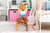 Children's Furniture Set Bear Table and 2 Chairs - Natural Wood Handmade