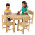Farmhouse Table & 4 Chair Set - Natural by Kidkraft