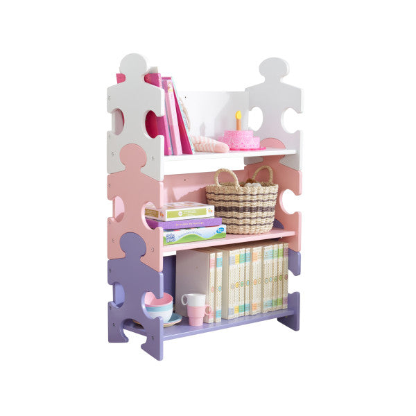 Puzzle Bookshelf - Pastel by Kidkraft