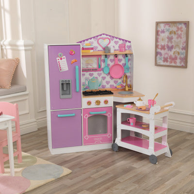 Sweet Snack Time Cart & Play Kitchen by KidKraft