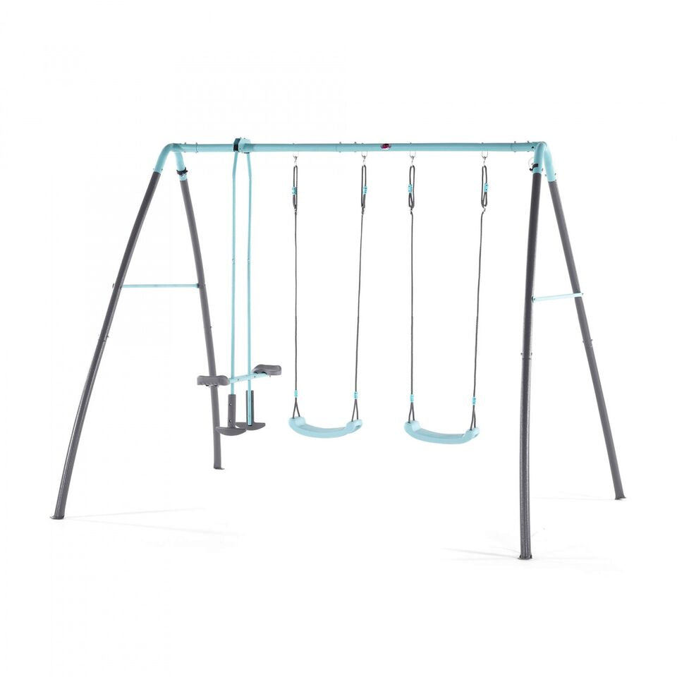 Premium Metal Double Swing & Glider with Mist by Plum Play