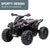 Kahuna GTS99 Kids Toy Electric Ride On Quad Bike 50W ATV - Black