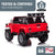 Licensed Toyota FJ-40 Electric Kids Ride On Car by Kahuna - Red