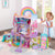 Rainbow Dreamers Unicorn Mermaid Dollhouse with EZ Kraft Assembly™ by KidKraft