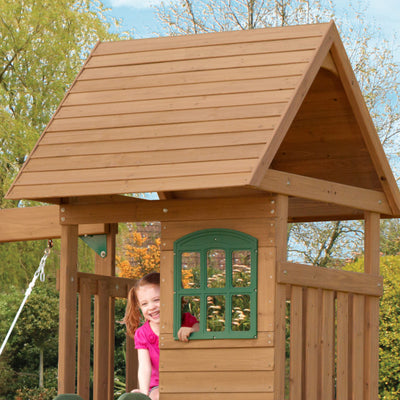 Windale Climbing Frame Outdoor Wooden Play Center by Kidkraft
