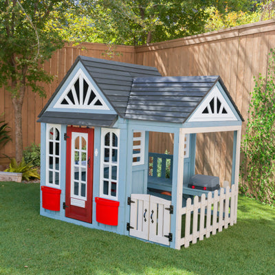 Timber Trail Wooden Outdoor Playhouse by Kidkraft