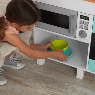 Gourmet Chef Play Kitchen with EZ Kraft Assembly™ by KidKraft