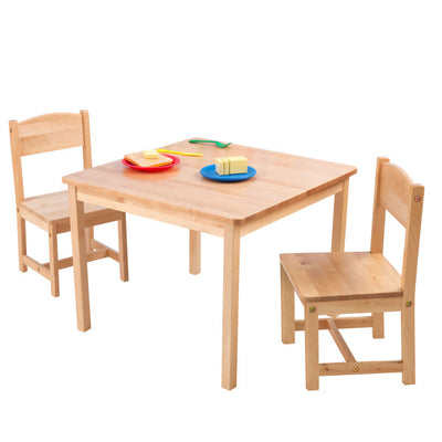 Aspen Table & 2 Chair Set - Natural by Kidkraft