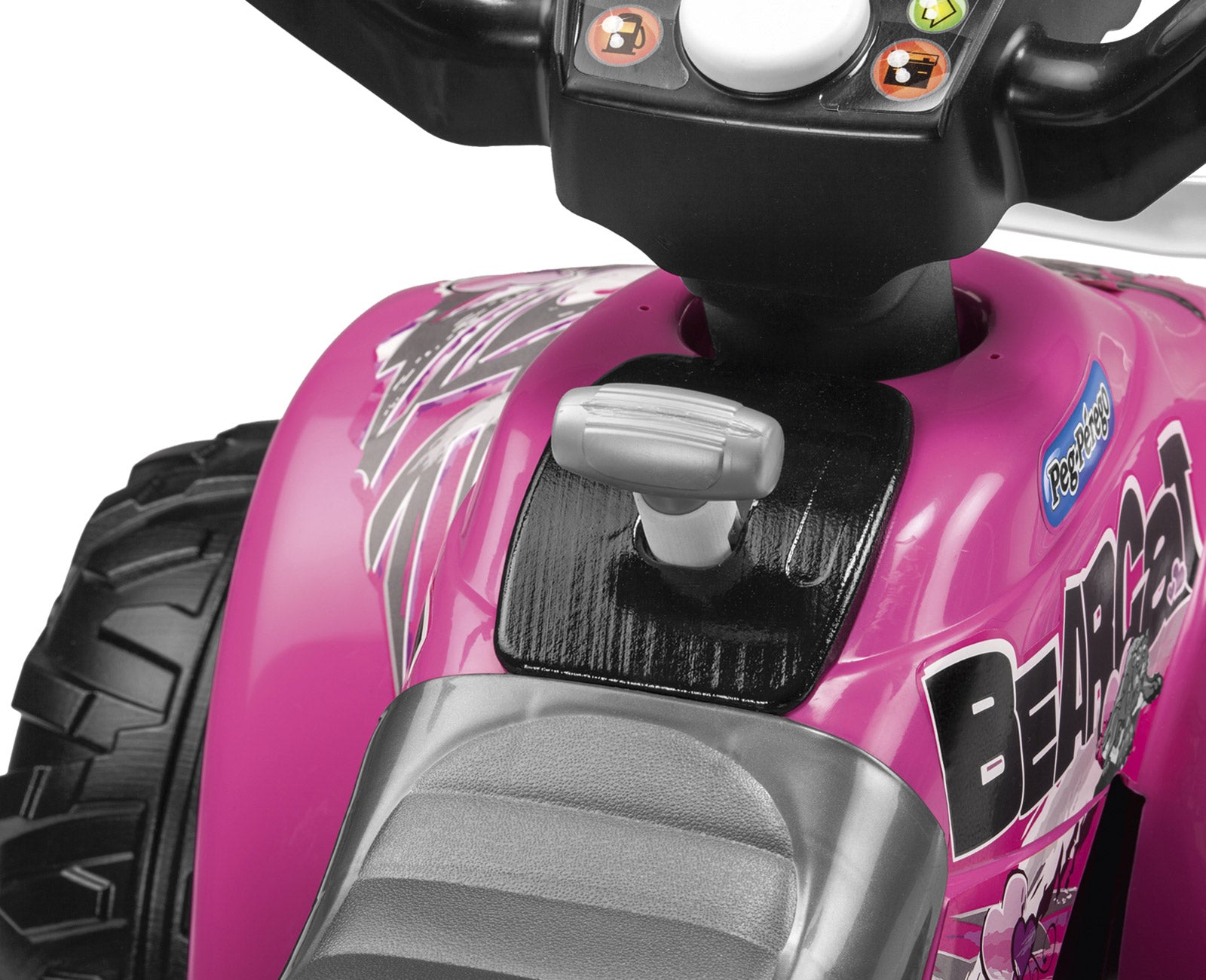 peg perego t rex quad bike Peg Perego Corral Bearcat Quad Bike Pink 6V– Kids Toys Warehouse