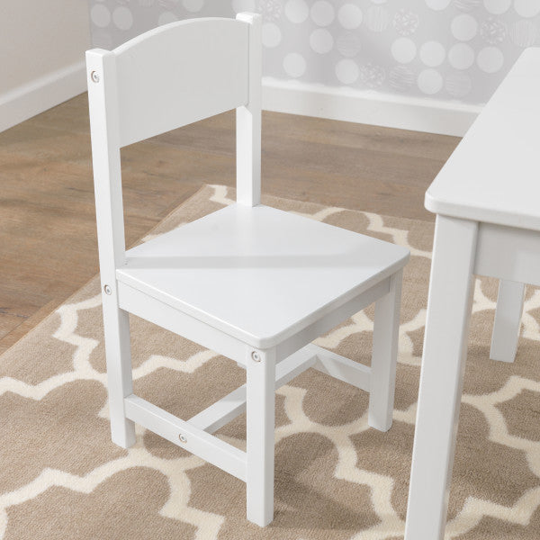 Aspen Table & 2 Chair Set - White by Kidkraft