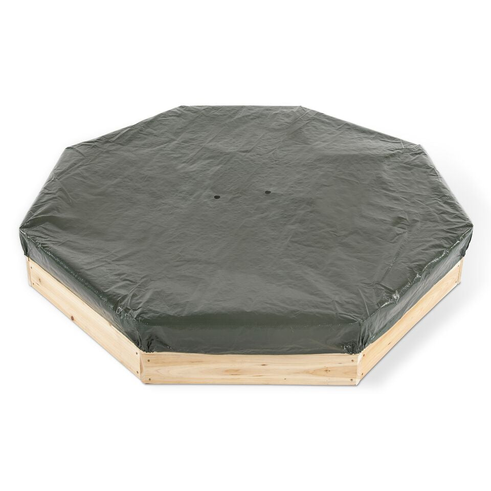 Giant Octagonal Sand Pit (Natural) by Plum Play