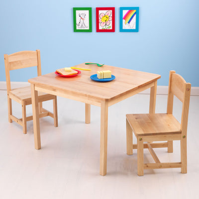 Aspen Table & 2 Chair Set - Natural by Kidkraft