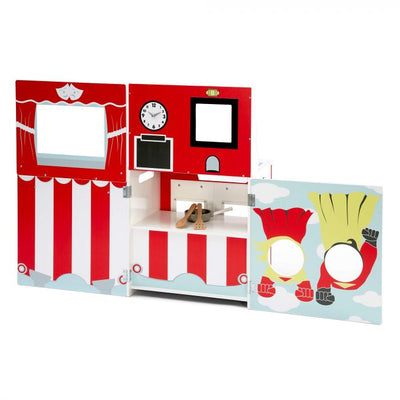3-in-1 Cabin Kitchen, Diner and Theatre by Plum Play