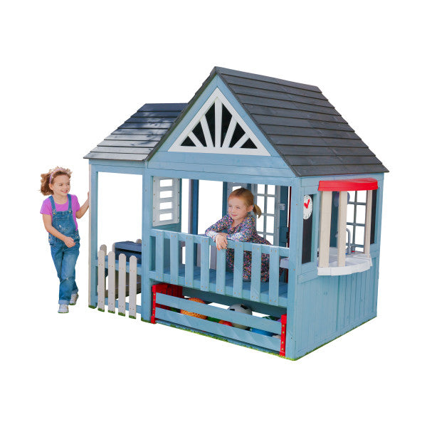 Timber Trail Wooden Outdoor Playhouse by Kidkraft