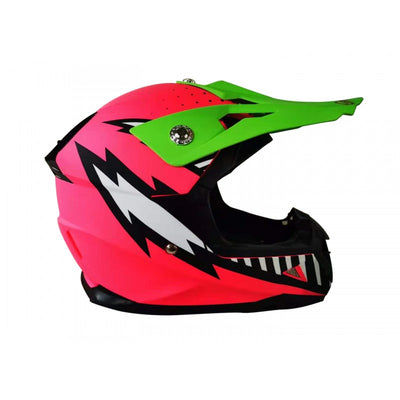 GMX Motocross Junior Helmet Pink