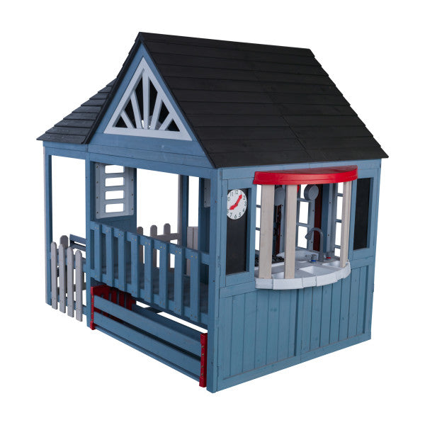 Timber Trail Wooden Outdoor Playhouse by Kidkraft