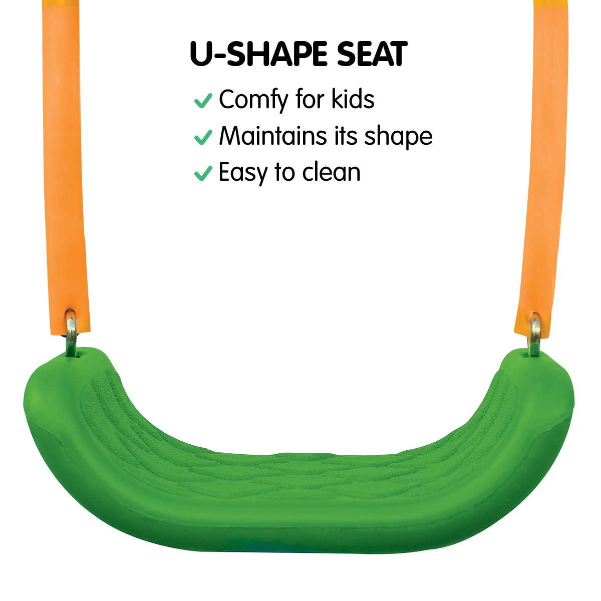 Kahuna Kids 4-Seater Swing Set Purple Green