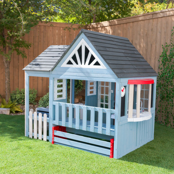 Timber Trail Wooden Outdoor Playhouse by Kidkraft