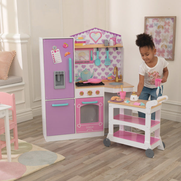 Sweet Snack Time Cart & Play Kitchen by KidKraft