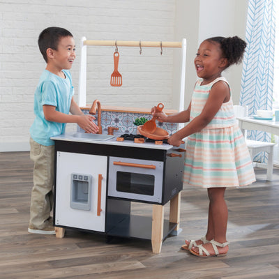Artisan Island Toddler Play Kitchen with EZ Kraft Assembly™ by KidKraft