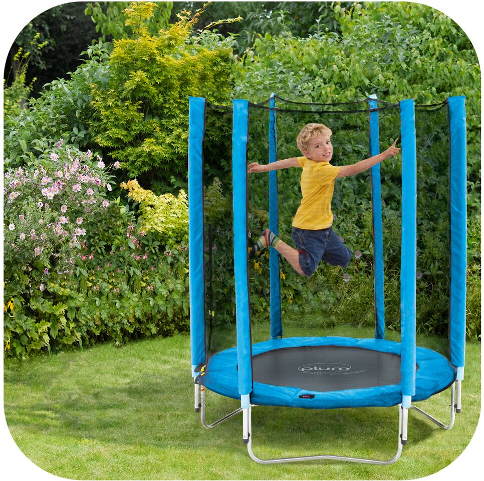 Junior Trampoline - Blue 4.5ft