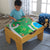 2-in-1 Activity Table with Board - Natural by KidKraft